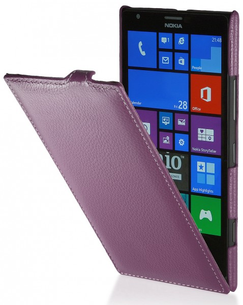 StilGut - UltraSlim Case in genuine leather for Nokia Lumia 1520