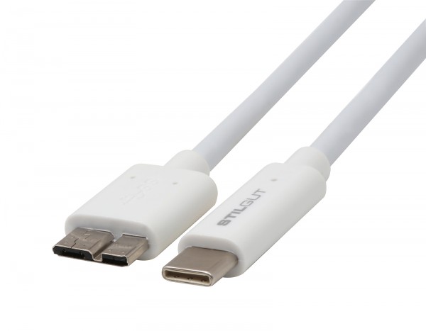 StilGut - USB C to Micro USB cable [3.0]