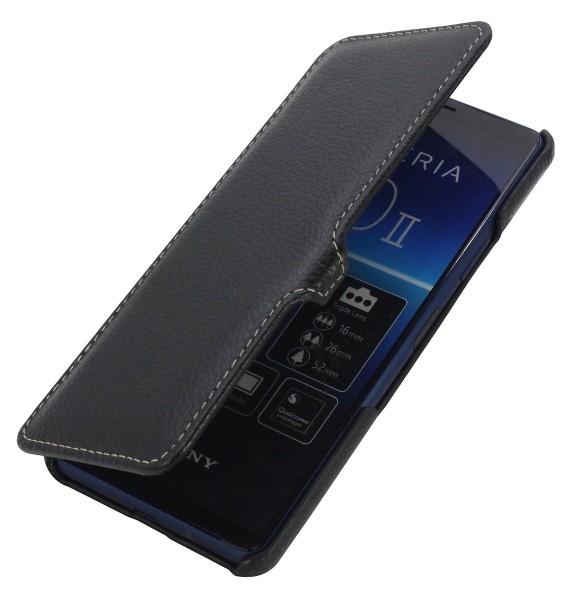 StilGut - Sony Xperia 10 II Cover Book Type with Clip