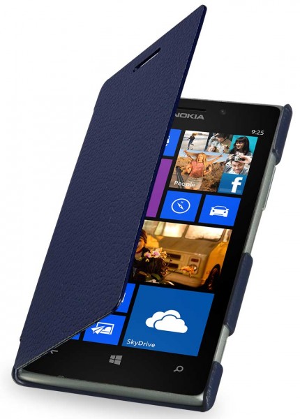 StilGut - Leather case "Book Type" for Nokia Lumia 925