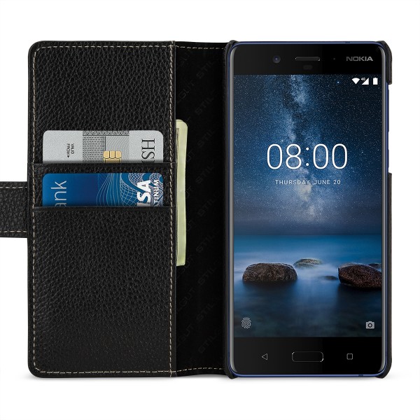 StilGut - Nokia 8 Cover Talis with Card Holder