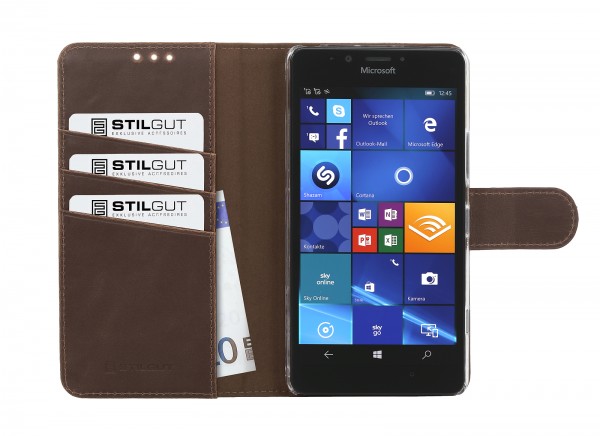 StilGut - Lumia 950 cover Talis with stand function