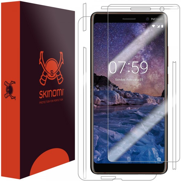 Skinomi - Nokia 7 Plus Screen Protector TechSkin Full Body