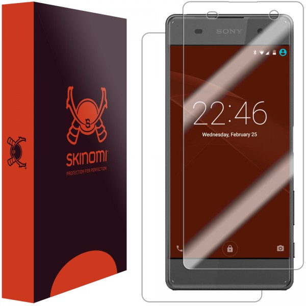Skinomi - Sony Xperia XA screen protector TechSkin back and front sides