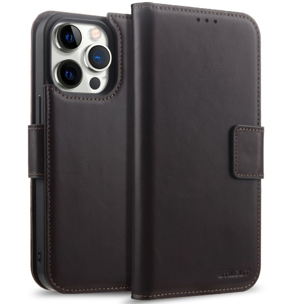 StilGut - iPhone 15 Pro Wallet Case Talis 2-in-1 with Card Holders