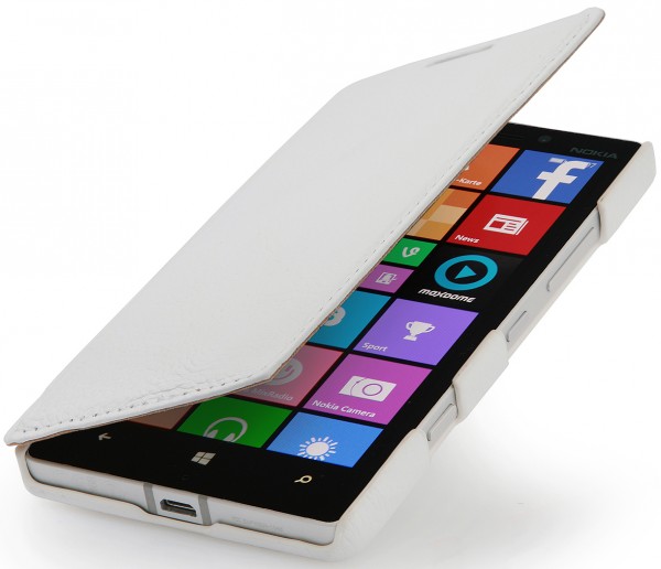 StilGut - Lumia 930 leather case &quot;Book Type&quot; without clip