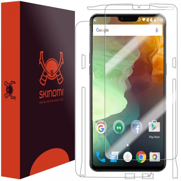 Skinomi - OnePlus 6 Screen Protector TechSkin Full Body
