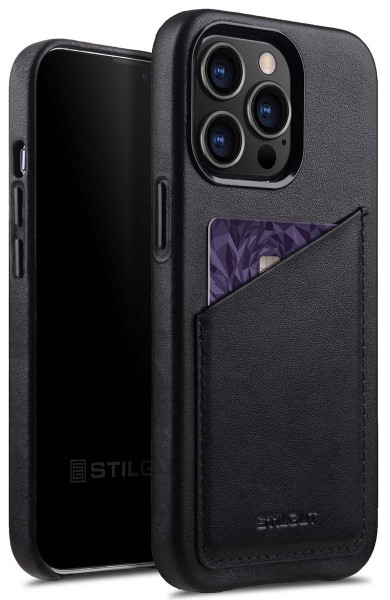 StilGut - iPhone 13 Pro Case with Card Holder
