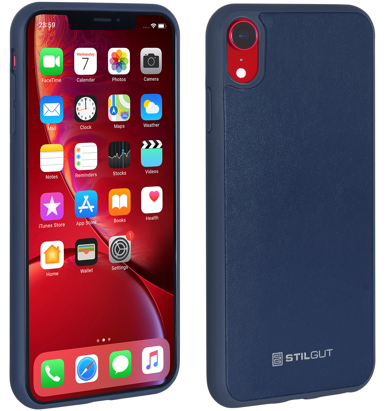 iPhone XR Case made of Plastic & Leather: order yours online