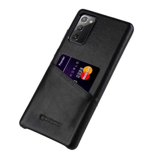 StilGut - Samsung Galaxy Note 20 Case with Card Holder