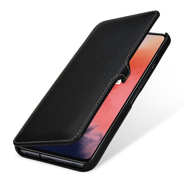 StilGut - OnePlus 7T Cover Book Type with Clip