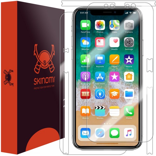 Skinomi - iPhone X Screen Protector Full Body