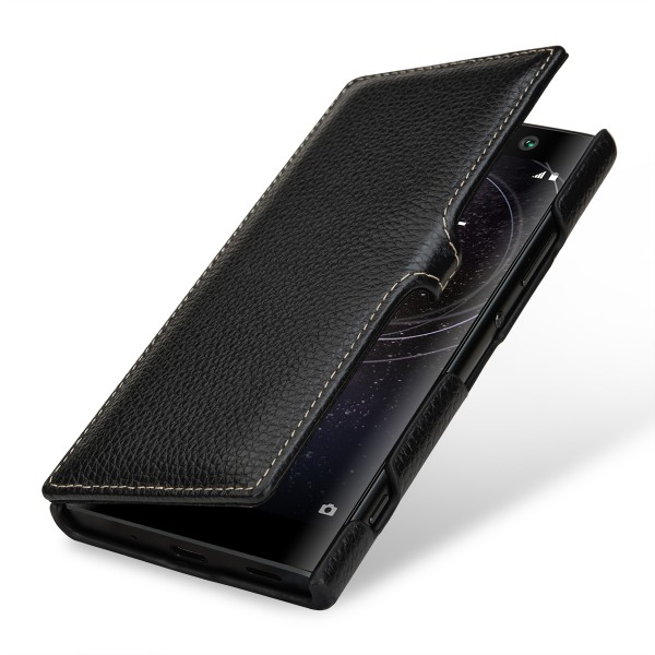 StilGut - Sony Xperia XA2 Cover Book Type with Clip