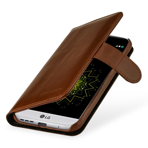 StilGut - LG G5 leather cover Talis card holder