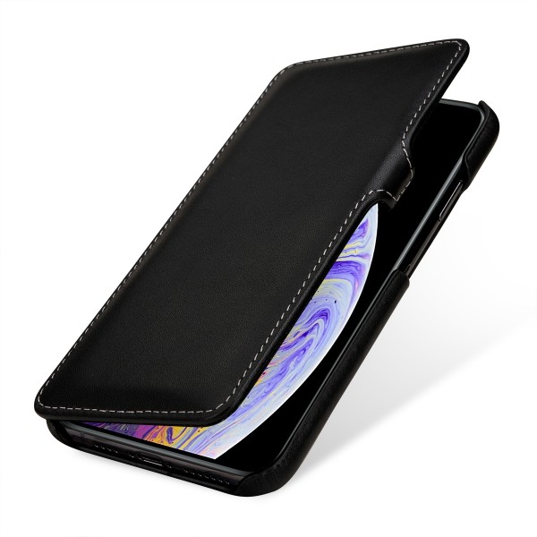 StilGut - iPhone XS Max Cover Book Type with Clip