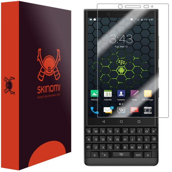 Skinomi - BlackBerry KEY2 Screen Protector TechSkin