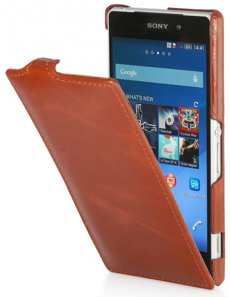 StilGut - UltraSlim leather Case for Sony Xperia Z2