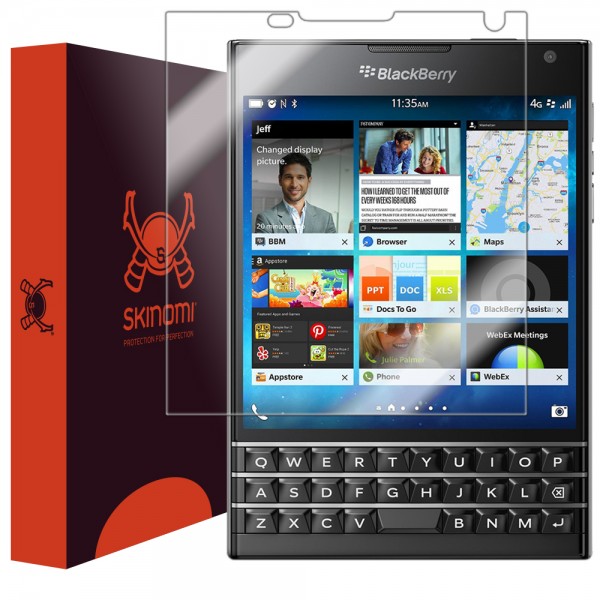 Skinomi - Screen protector for BlackBerry Passport TechSkin