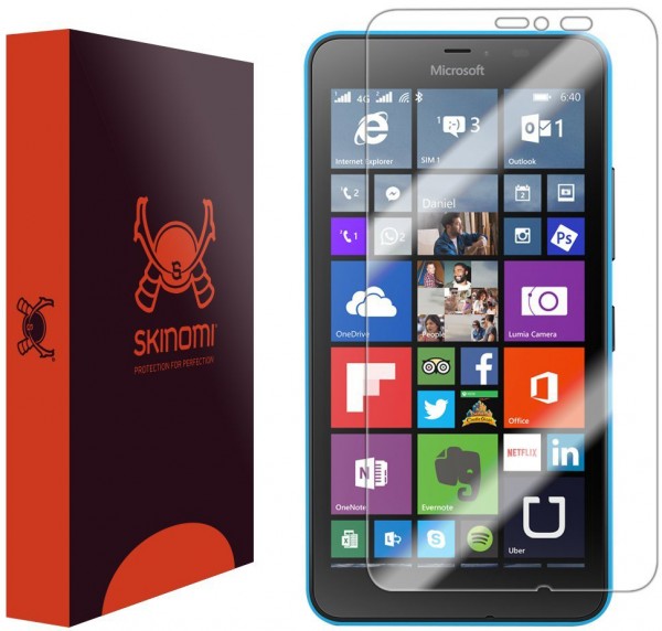 Skinomi - Screen protector for Lumia 640 XL (set of 2) TechSkin