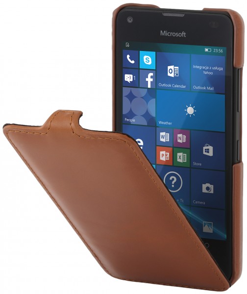 StilGut - Lumia 550 case UltraSlim in leather