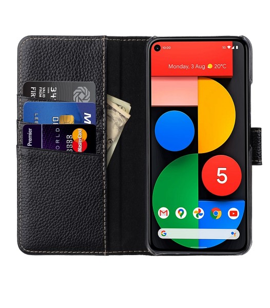 StilGut - Google Pixel 5 Wallet Case Talis