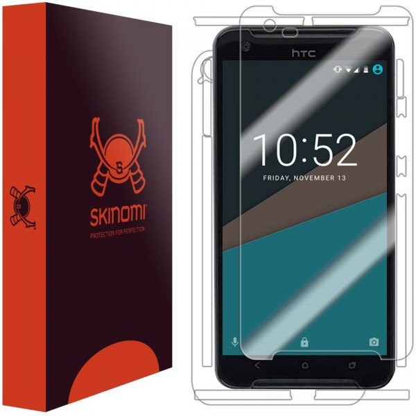 Skinomi - HTC One X9 screen protector TechSkin, back and front side