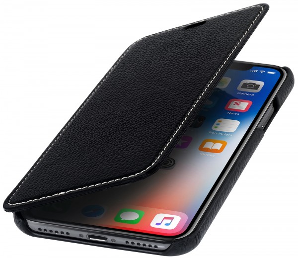 StilGut - iPhone X Cover Book Type without Clip