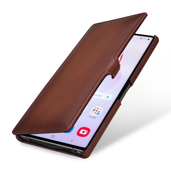 StilGut - Samsung Galaxy Note 10 Cover Book Type with Clip