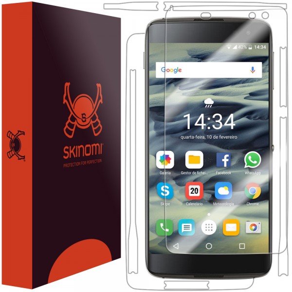 Skinomi - BlackBerry DTEK60 Screen Protector Full Body