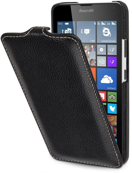 StilGut - Lumia 640 leather case &quot;UltraSlim&quot;