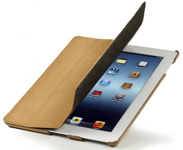 StilGut - Leather Couverture case for iPad 3 &amp; iPad 4