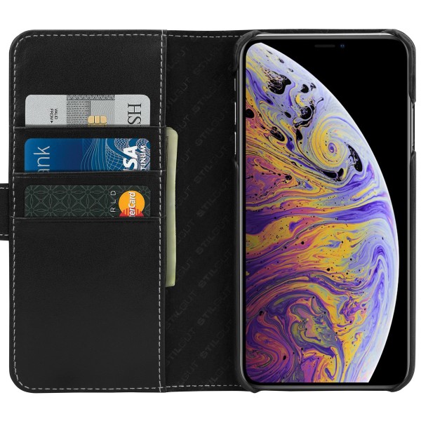 StilGut - iPhone XS Max Cover Talis with Card Holder