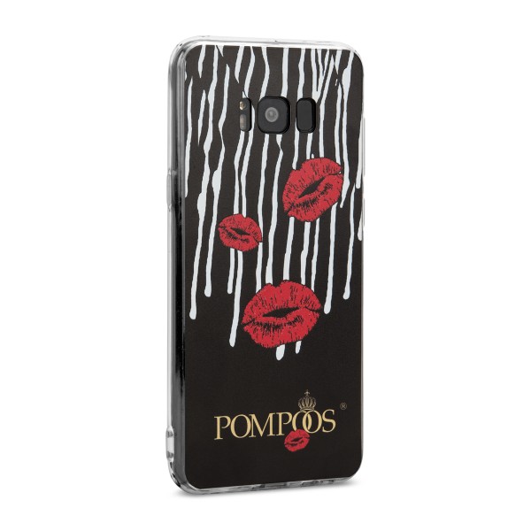 POMPÖÖS by StilGut - Samsung Galaxy S8 Plus Cover Kiss - Design by HARALD GLÖÖCKLER