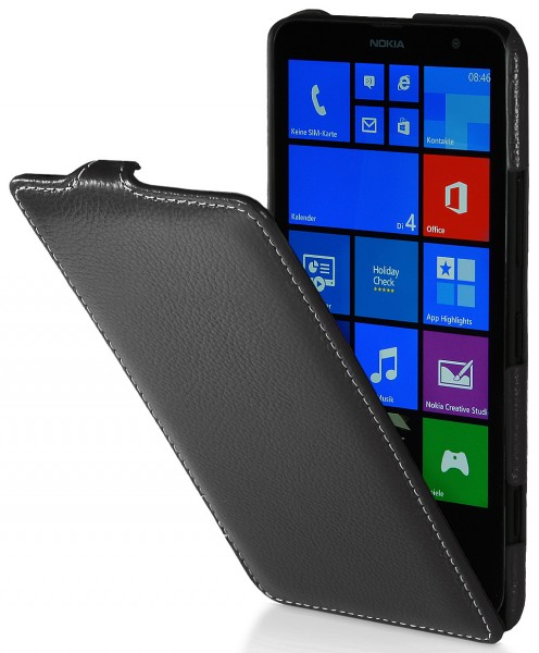 StilGut - UltraSlim Case in leather for Nokia Lumia 1320