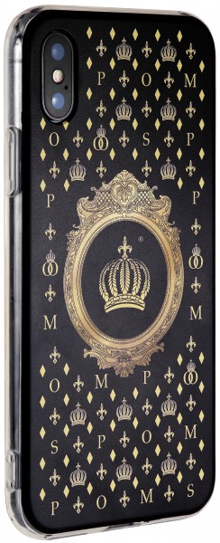 POMPÖÖS by StilGut - iPhone X Cover Crown - Design by HARALD GLÖÖCKLER
