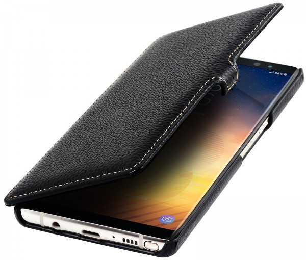StilGut - Samsung Galaxy Note 8 Cover Book Type with Clip