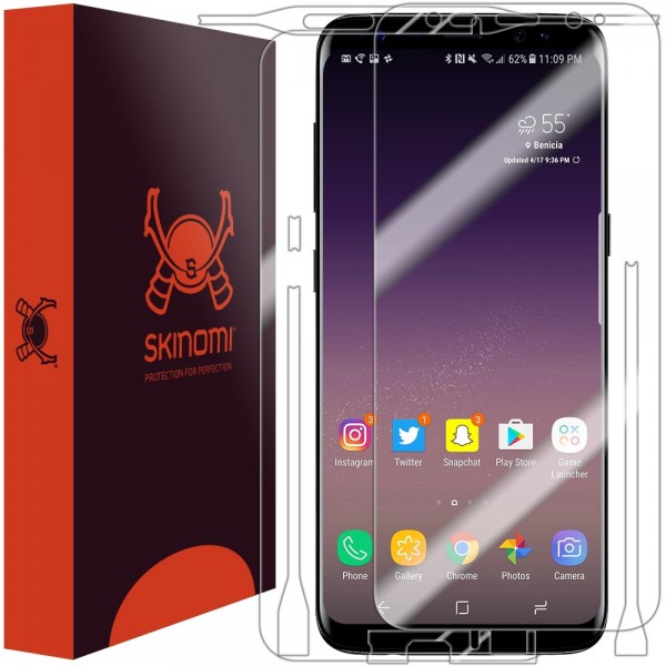 Skinomi - Samsung Galaxy S8 Screen Protector Full Body