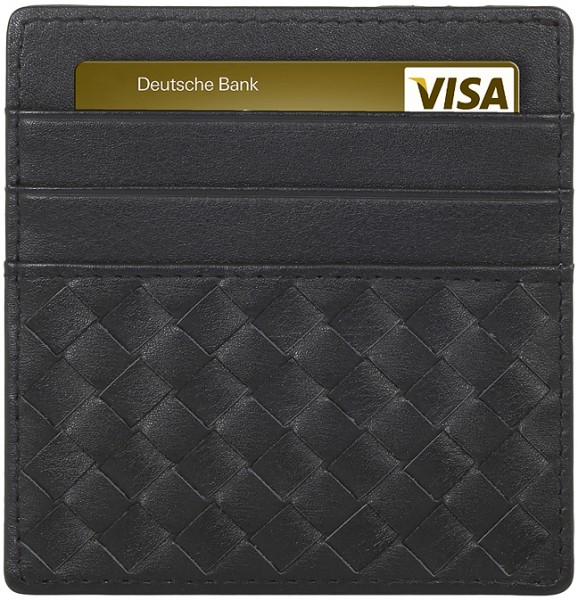 StilGut - Slim Wallet in leather with zip