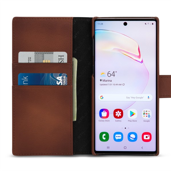 StilGut - Samsung Galaxy Note 10 Cover Talis with Card Holder