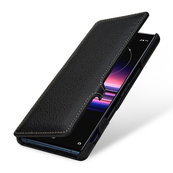 StilGut - Sony Xperia 5 Cover Book Type with Clip