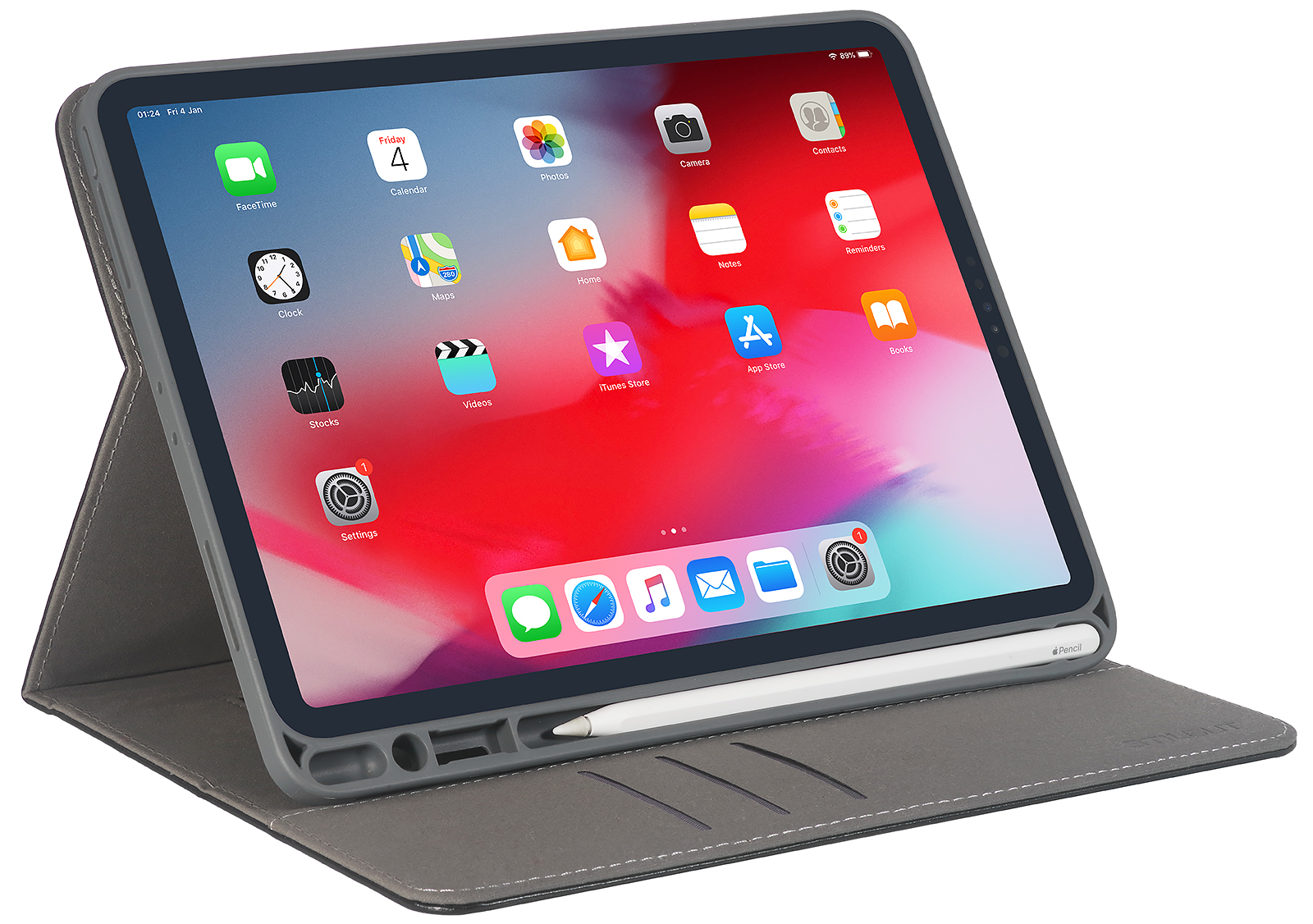 iPad Pro 11 Folio Case in exclusive PU leather, StilGut