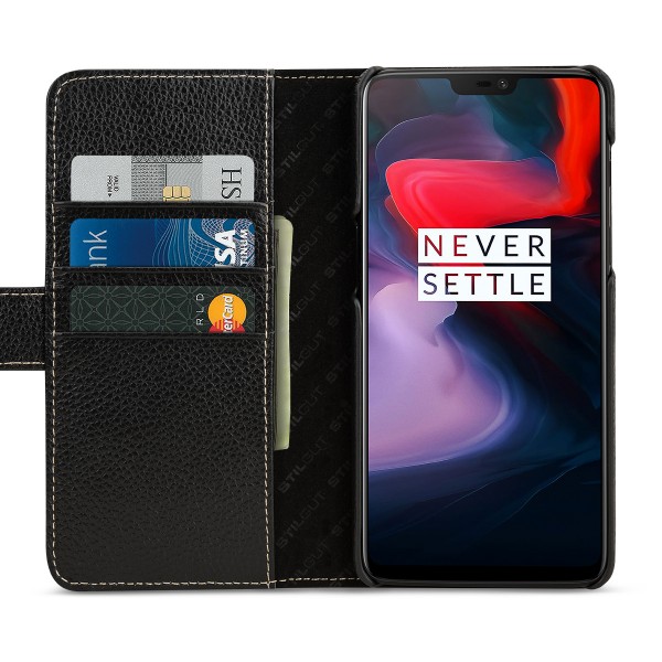 StilGut - OnePlus 6 Cover Talis with Card Holder